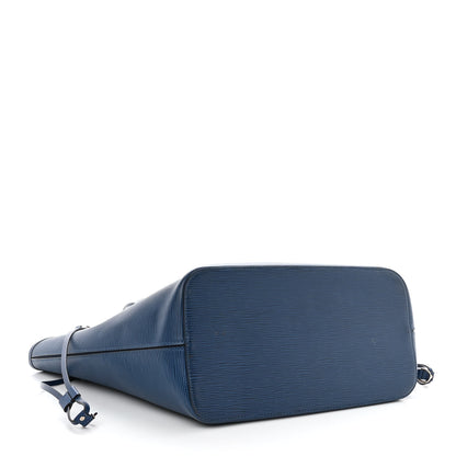 Louis Vuitton Epi Neverfull MM Indigo 5 of 11