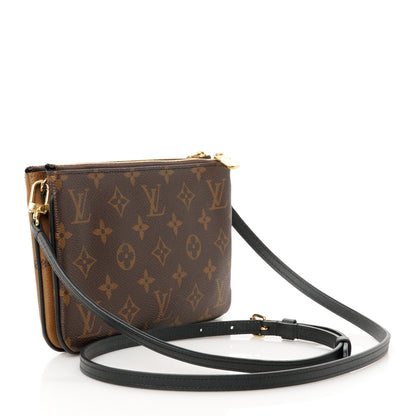 Louis Vuitton Reverse Monogram Giant Double Zip Pochette 3 of 10