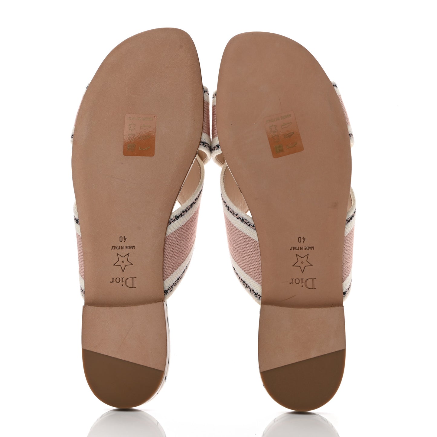 Canvas Rose Mutabilis Embroidered Dway Criss Cross Slide Sandals 40 Multicolor