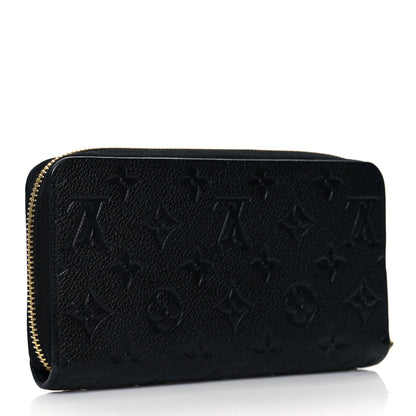 Louis Vuitton Empreinte Zippy Wallet Black 3 of 7