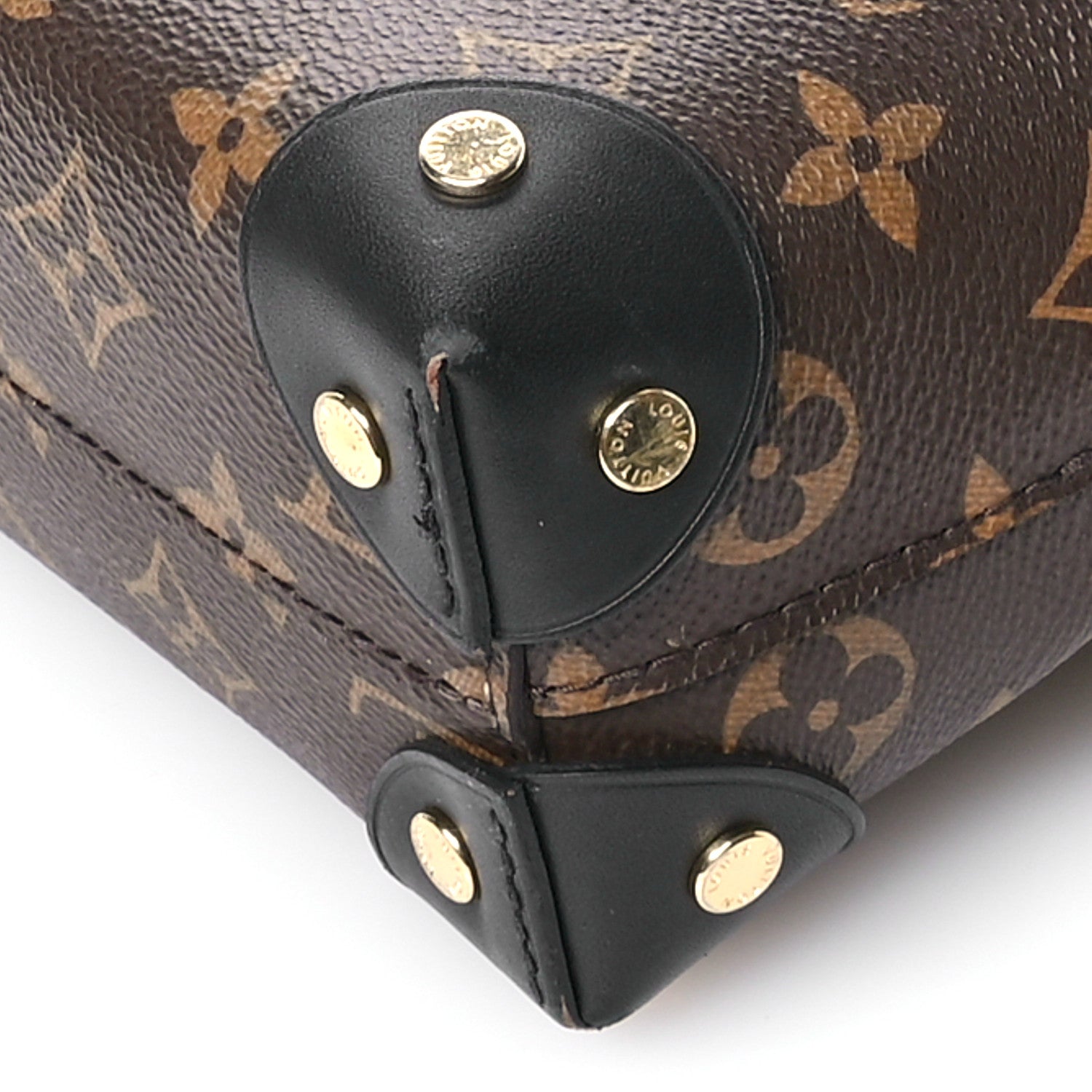 Louis Vuitton Monogram Petite Malle Souple Black 9 of 12