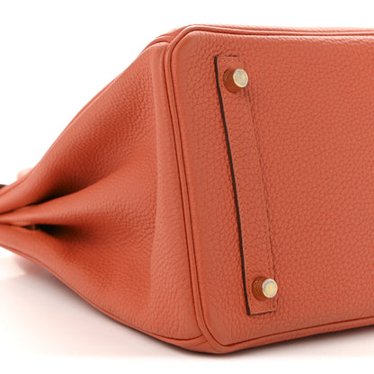 Hermes Togo Birkin 30 Feu 9 of 11