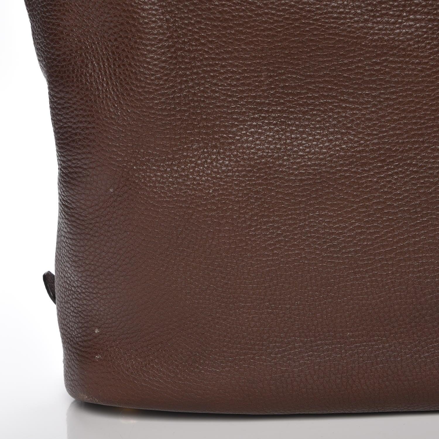Prada Vitello Daino Side Zip Shopping Tote Bruciato 9 of 9