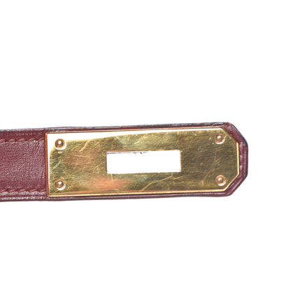 Hermes Box Kelly Retourne 32 Rouge H 28 of 38