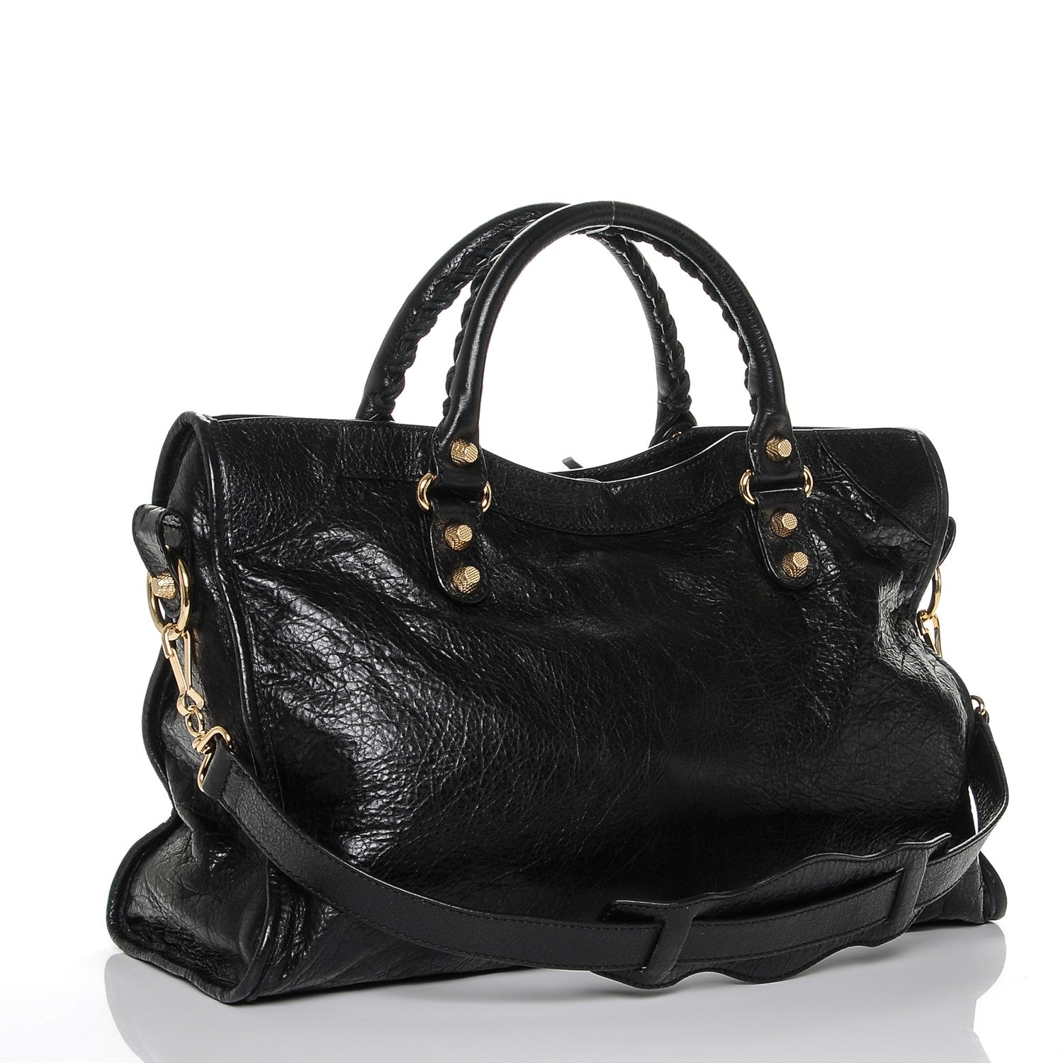 Balenciaga Agneau Giant 12 Gold Hardware City Black 3 of 6