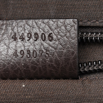 Gucci Monogram Travel Backpack Dark Brown 7 of 11