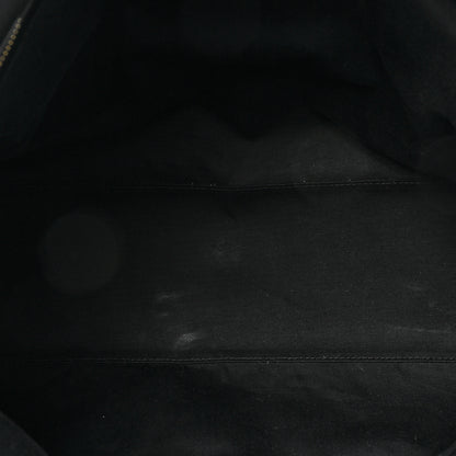 Saint Laurent Calfskin Linen Two Tone Cabas Tote Beige 6 of 21