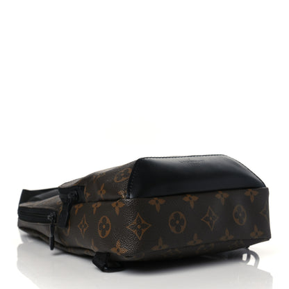 Louis Vuitton Monogram Macassar Avenue Sling Bag 4 of 9