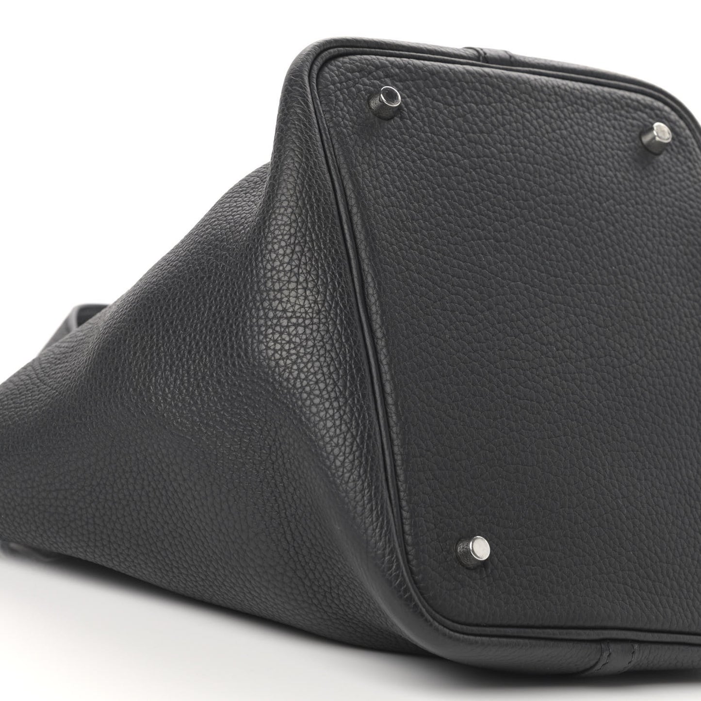 Taurillon Clemence Picotin Lock 22 MM Black