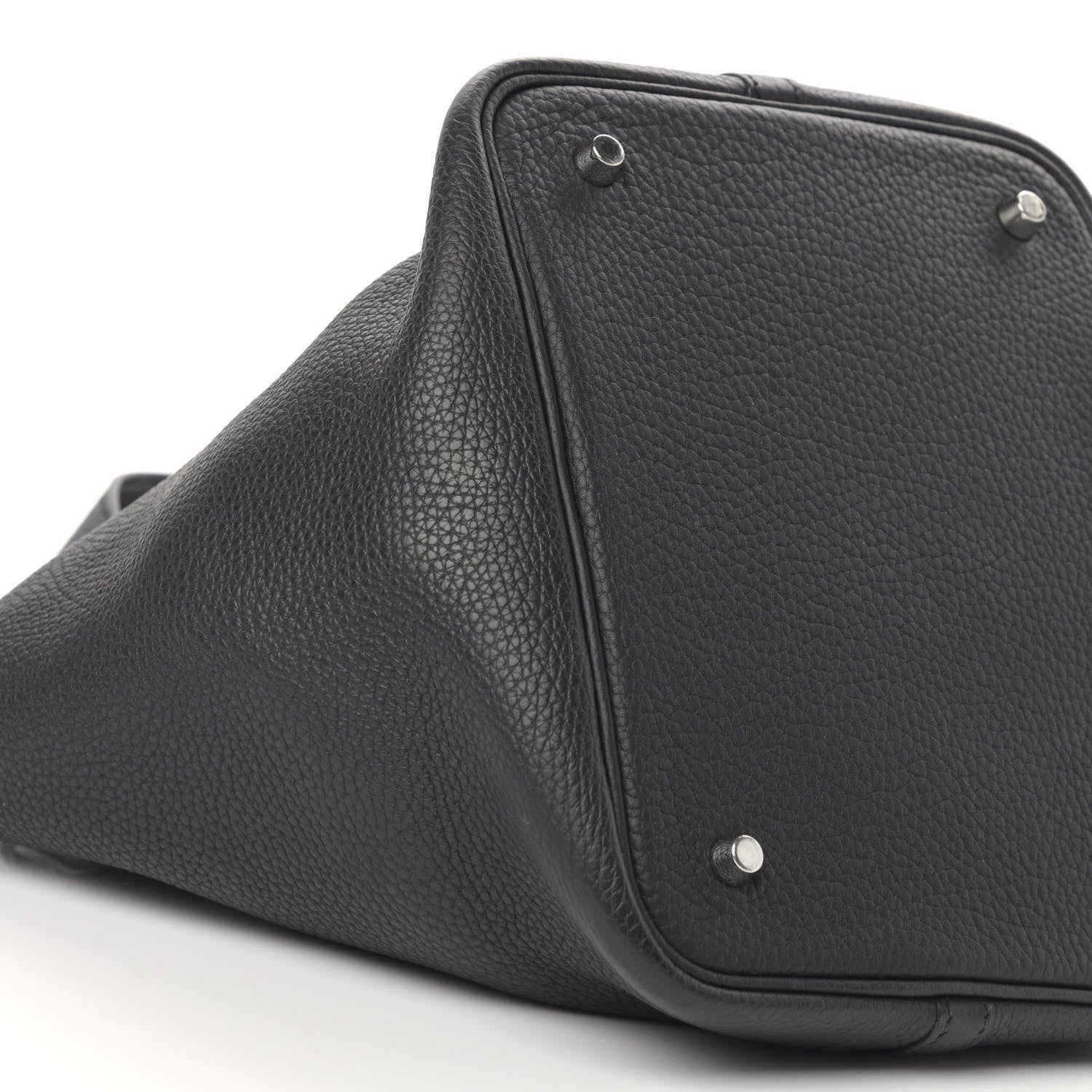 Hermes Taurillon Clemence Picotin Lock 22 MM Black 8 of 11