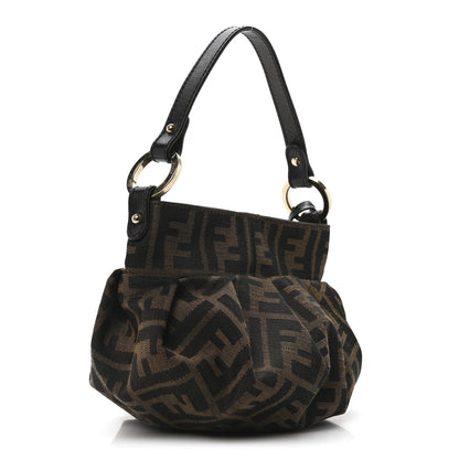 Fendi Zucca Mini Chef Hobo Tobacco 3 of 9