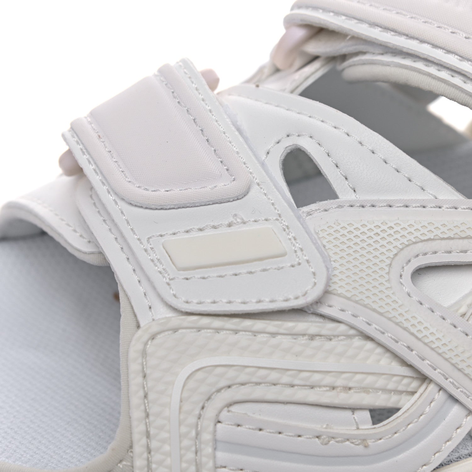 Balenciaga Neoprene Rubber Womens Track Sandals 38 White 8 of 10