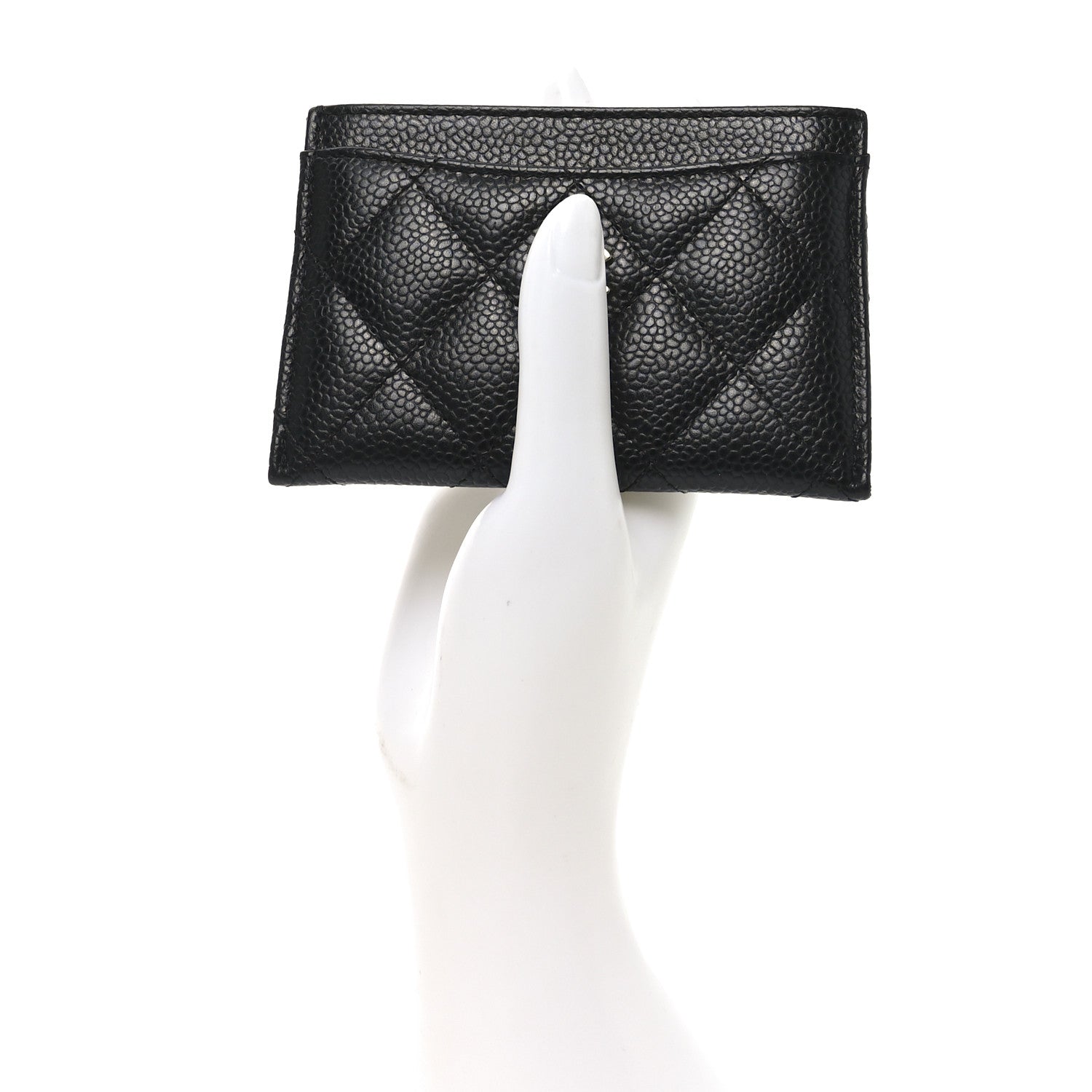 Chanel Caviar Quilted Card Holder Black 2 of 8