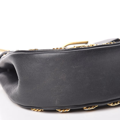 Chloe Calfskin Mini Drew Chain Shoulder Bag Black 7 of 14