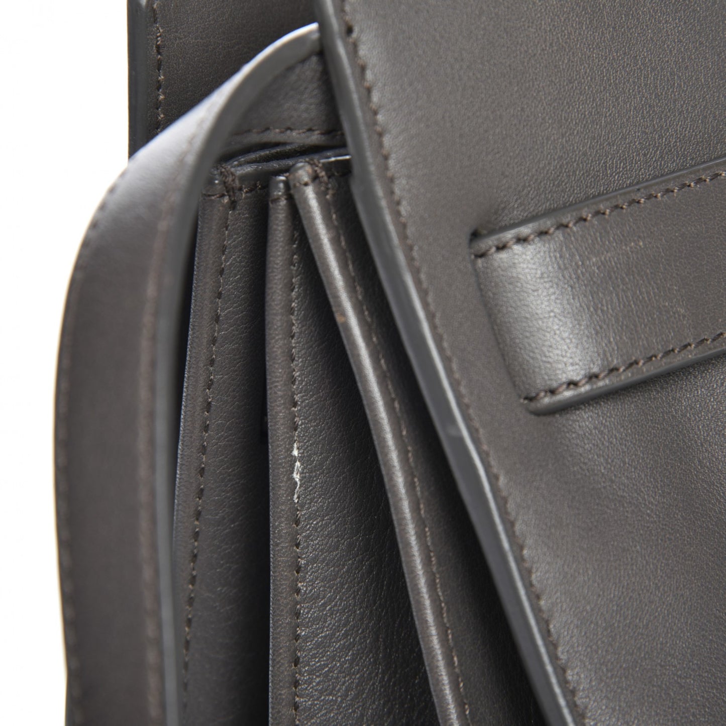 Calfskin Small Sac De Jour Fog
