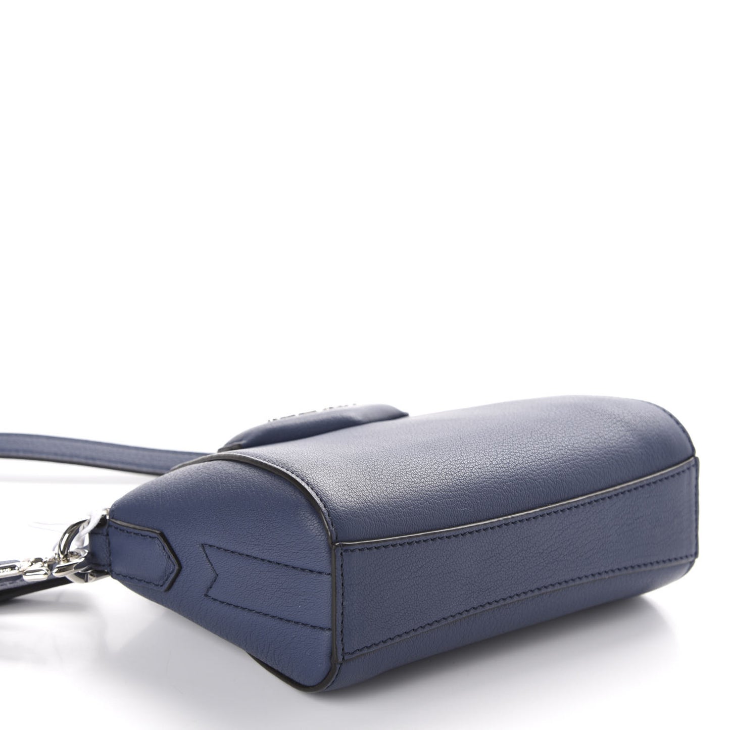 Sugar Goatskin Nano Antigona Midnight Blue