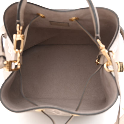 Louis Vuitton Empreinte Monogram Giant Neonoe MM Tourterelle Creme 6 of 11