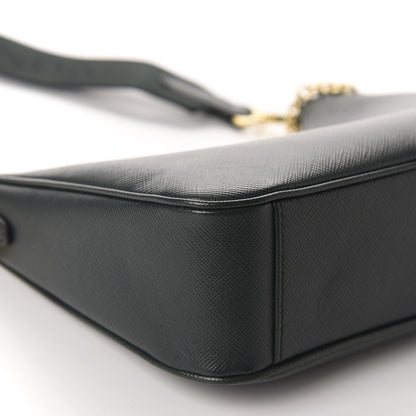 Prada Saffiano Lux Re-Edition 2005 Shoulder Bag Smeraldo 6 of 11