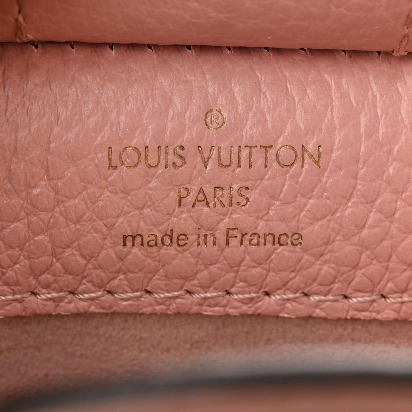 Damier Ebene Cuir Taurillon Brittany Magnolia