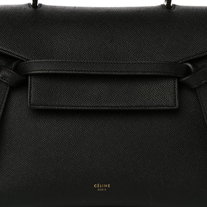 Celine Grained Calfskin Micro Belt Bag Black 8 of 13