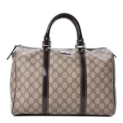 Gucci GG Plus Monogram Medium Joy Boston Dark Brown 1 of 20
