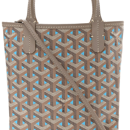 Goyard Goyardine Poitiers Claire Voie Tote Grege Turquoise 8 of 13