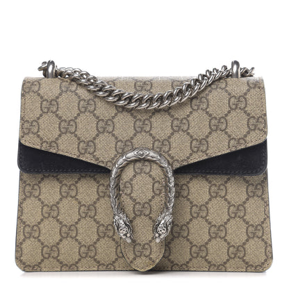 Gucci GG Supreme Monogram Mini Dionysus Shoulder Bag Black 1 of 13