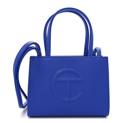 Telfar Vegan Leather Small Shopping Bag Painters Tape 1 of 10