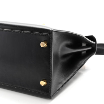 Hermes Box Kelly Sellier 28 Black 10 of 12