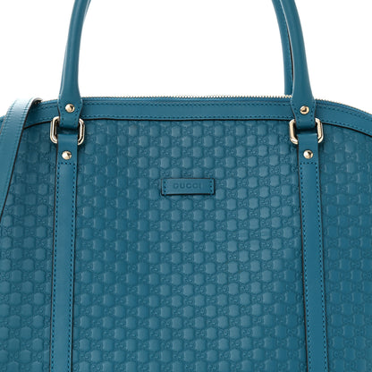Gucci Soft Microguccissima Dome Satchel Deep Cobalt 9 of 11