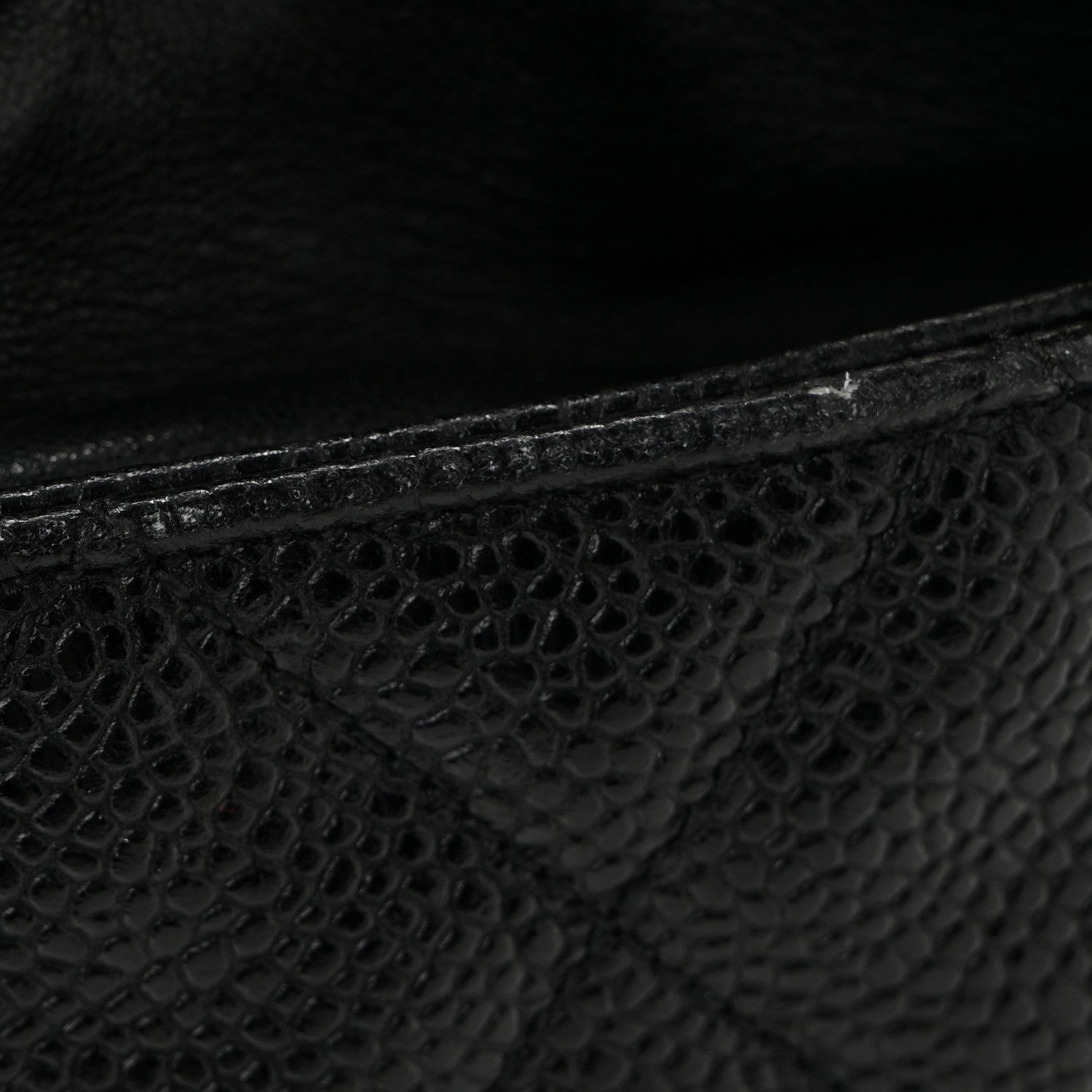 Chanel Caviar Drawstring Bucket Shoulder Bag Black 15 of 16