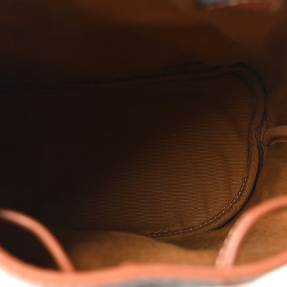 Celine Triomphe Canvas Calfskin Mini Folco Backpack Tan 5 of 11