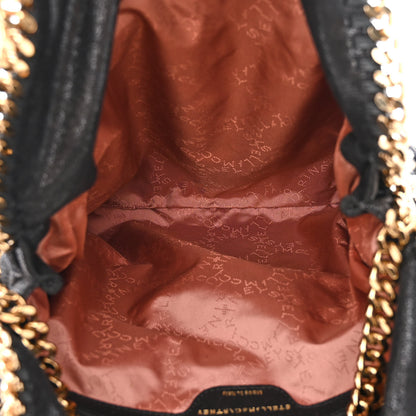 Stella McCartney Shaggy Deer Falabella Fold Over Tote Black 5 of 10