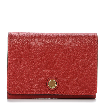 Louis Vuitton Empreinte Business Card Holder Cherry 1 of 6