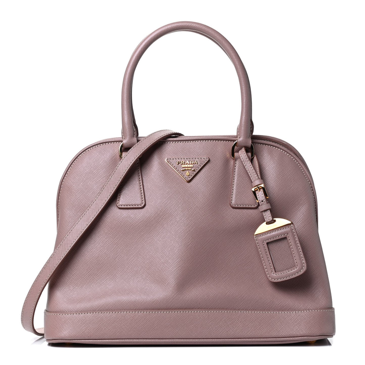 Saffiano Lux Open Promenade Tote Cammeo
