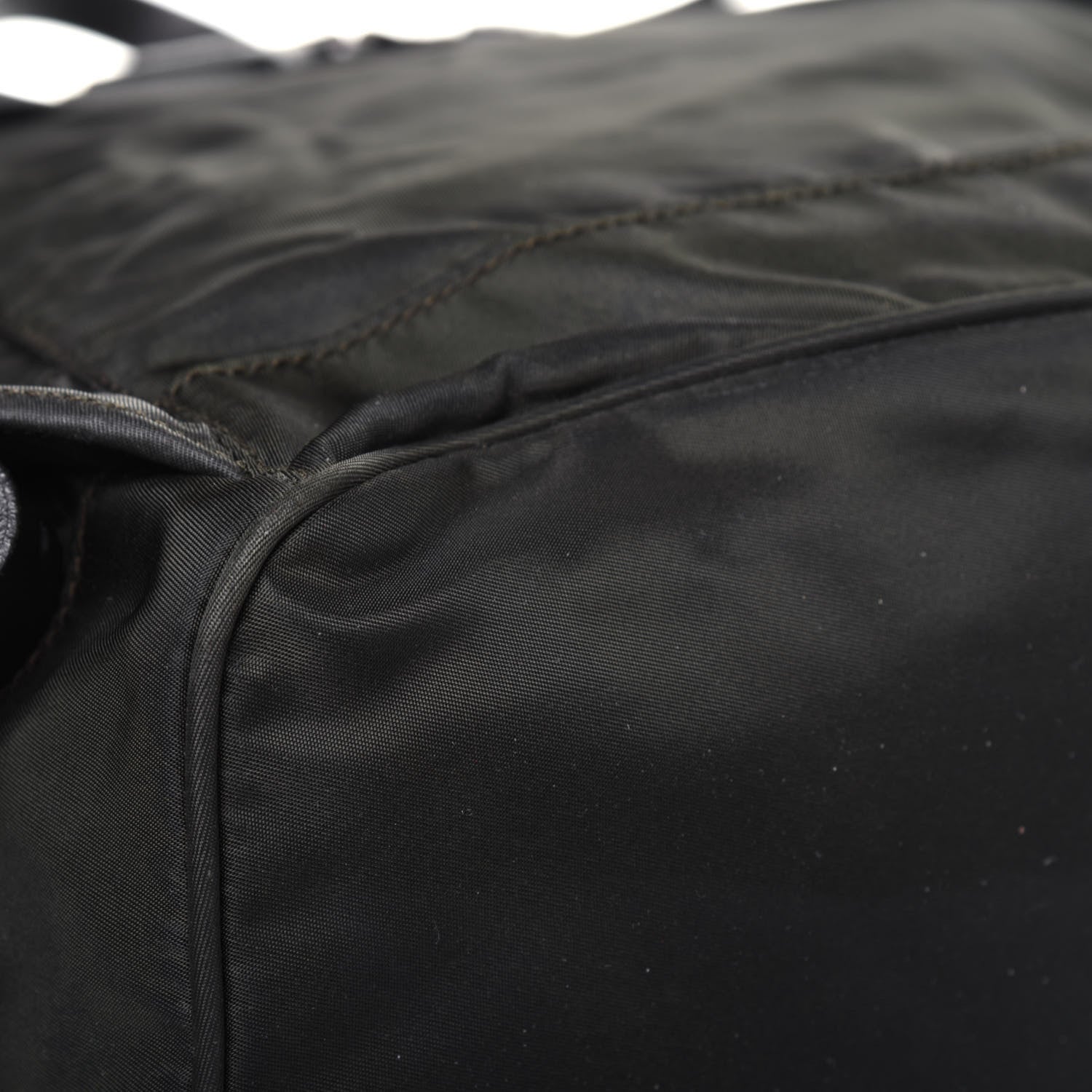 Prada Nylon Vela Medium Backpack Black 9 of 17