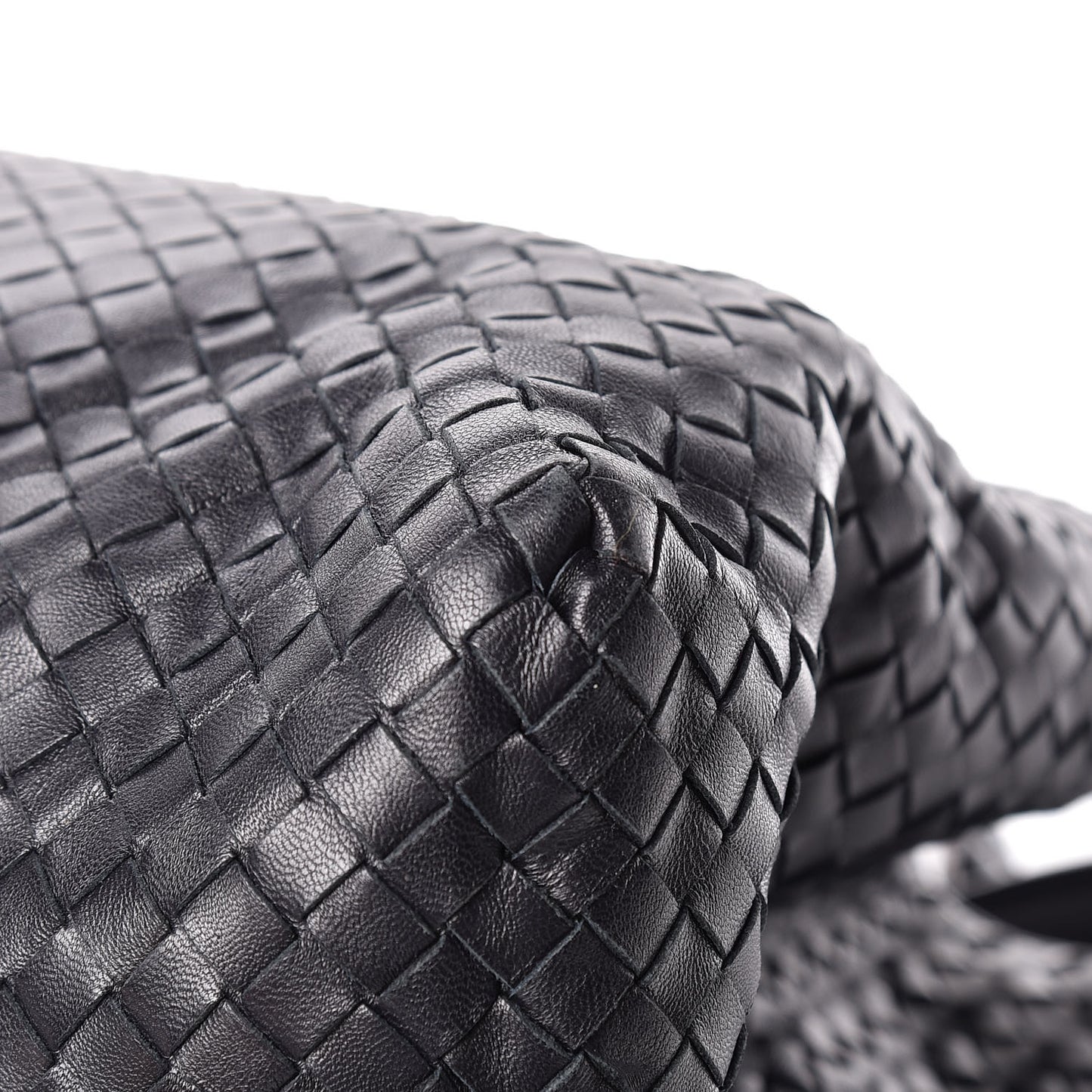 Nappa Intrecciato Large Classic Chain Strap Tote Ink