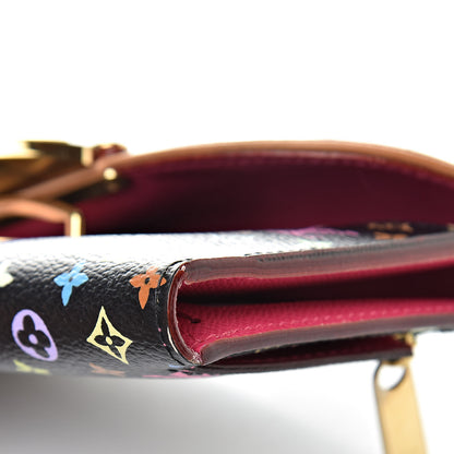 Louis Vuitton Monogram Multicolor Eugenie Wallet Black Grenade 10 of 13
