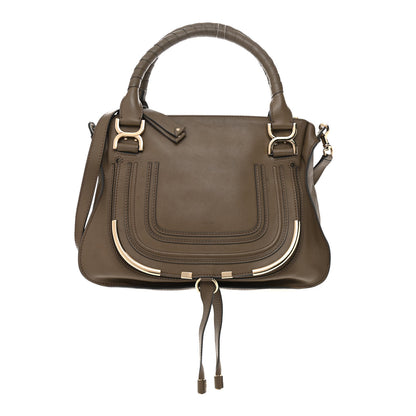 Chloe Calfskin Medium Marcie Satchel Anchor Grey 1 of 20