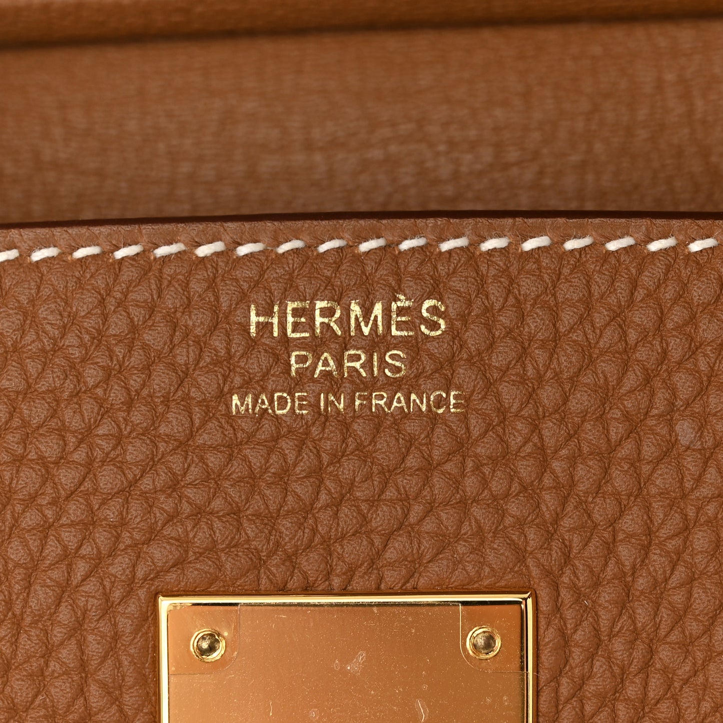 Togo Birkin 30 Gold