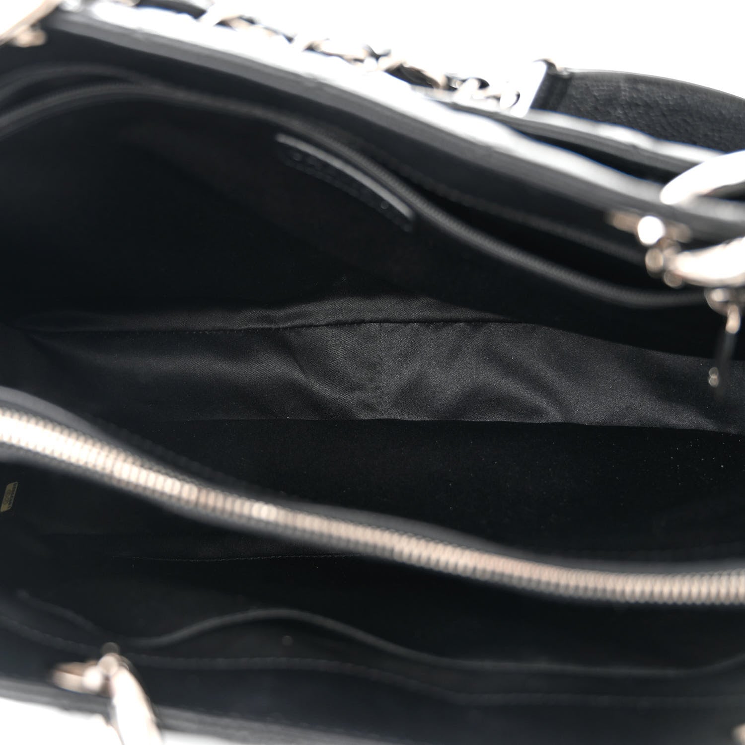 Chanel Caviar Quilted Grand Shopping Tote GST Black 5 of 10