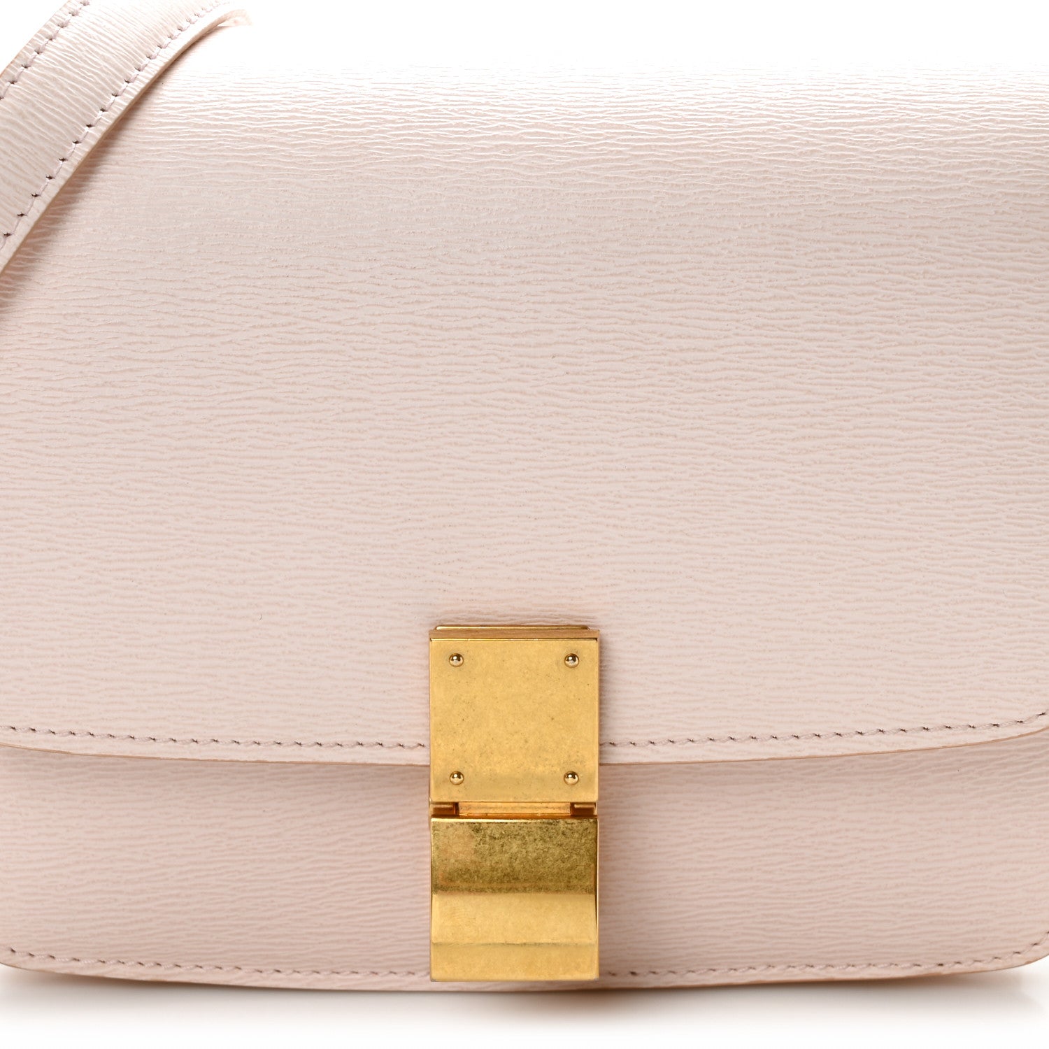 Celine Liege Calfskin Small Classic Box Flap Bag Blush 8 of 10