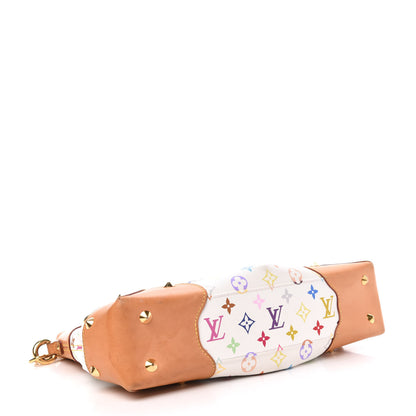 Louis Vuitton Monogram Multicolor Judy MM White 4 of 9