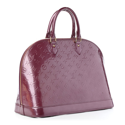 Louis Vuitton Vernis Alma GM Violet 2 of 5