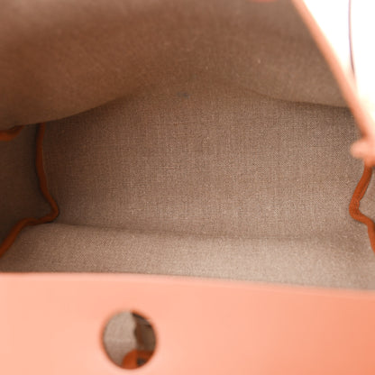 Hermes Toile De Camp Vache Hunter Herbag Zip Retourne 31 PM Ficelle Naturel 6 of 13