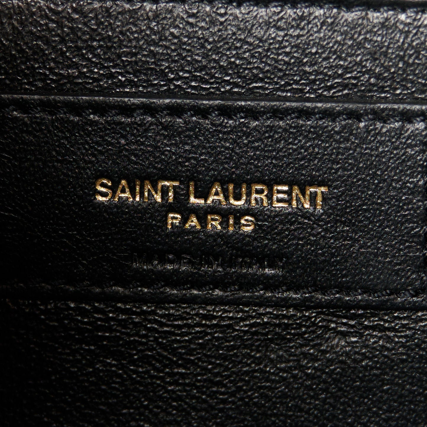 Grain De Poudre Medium Classic Monogram Kate Satchel Black