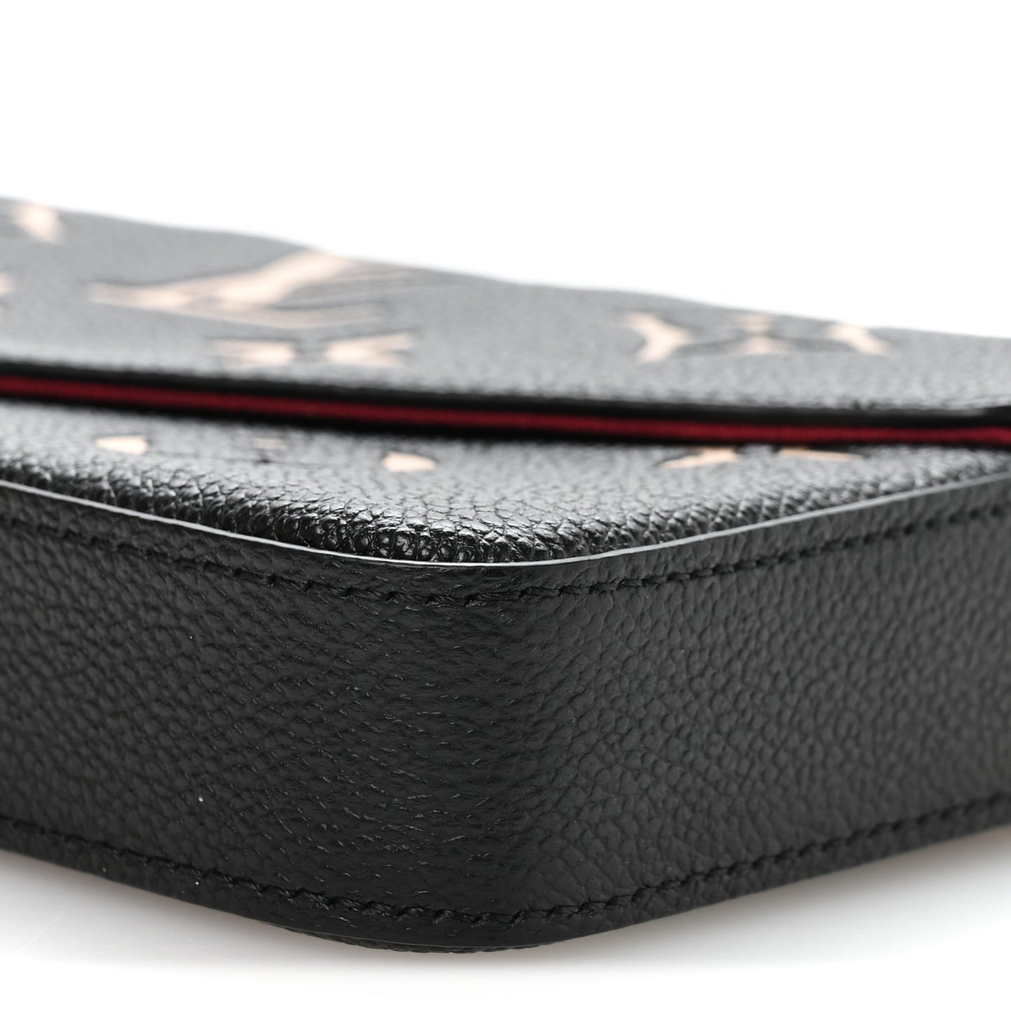 Empreinte Monogram Giant Felicie Pochette Black Beige