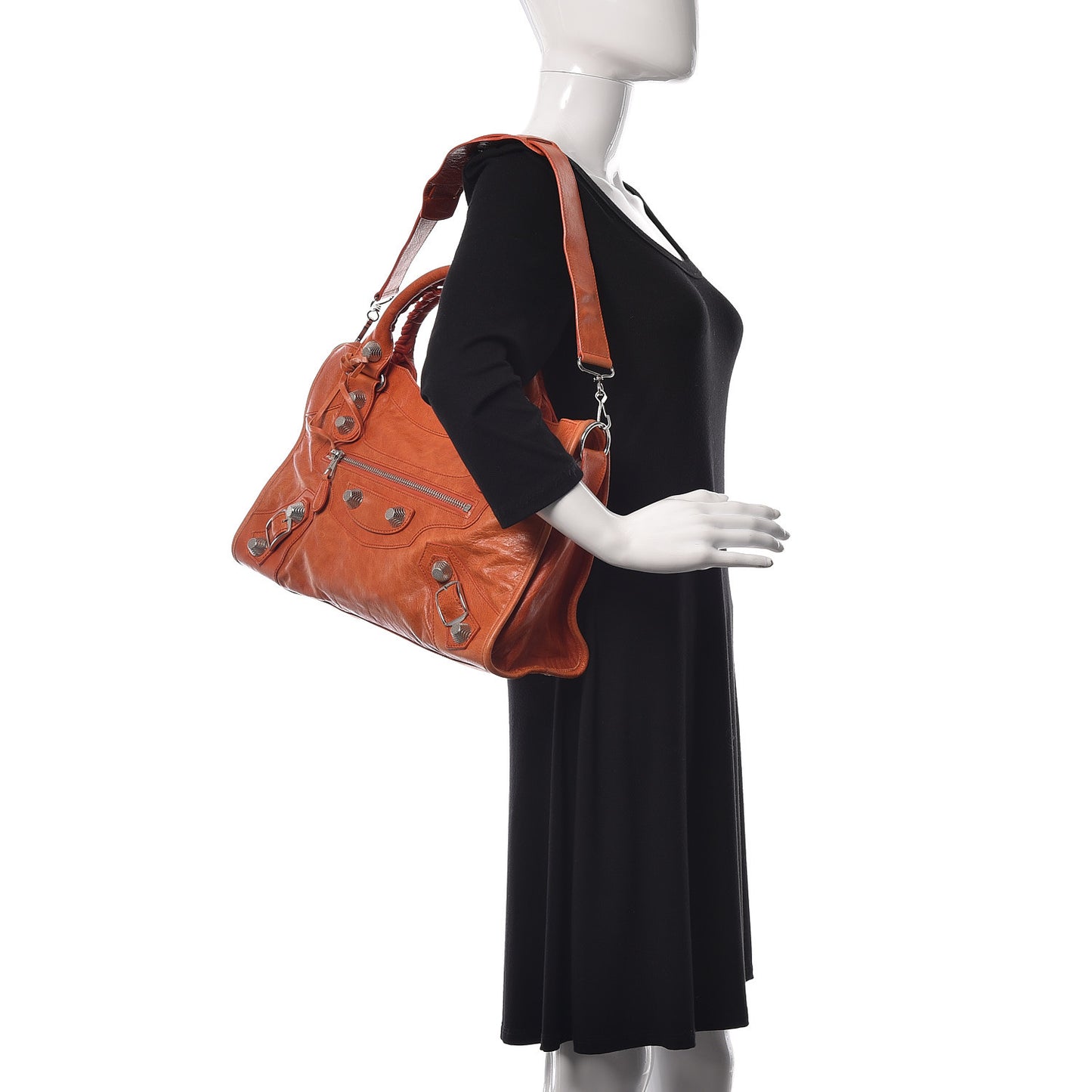 Agneau Giant 21 Silver Hardware City Mandarine