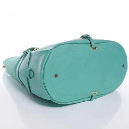 Jimmy Choo Leather Torquay Flap Bag Turquoise 4 of 10