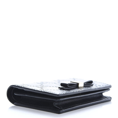 Gucci Guccissima Signature Bowy Card Case Wallet Black 4 of 6
